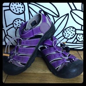 Keen purple waterproof sandals size 1